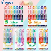 6/12 Colored Japan PILOT Juice Gel Pen 0.38/0.5/0.7mm Handheld Stylo Smooth Writing Colorful Signature ручка aesthetic papeleria 1