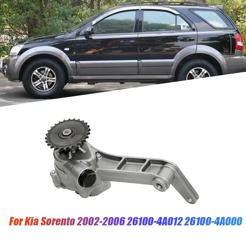 

Автомобильный масляный насос двигателя в сборе 26100-4A000 261004A012 для Kia Sorento 2002-2006 26100-4A012 261004A000, Сменные аксессуары