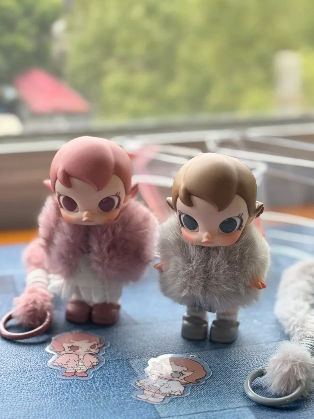 POP MART 베이비 몰리 윈터 핏 체크 시리즈 블라인드 박스 귀엽고 재미있는 장난감 서프라이즈 컬렉션 생일 선물 재고 있음