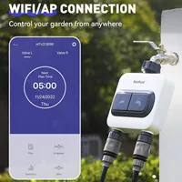 RainPoint Smart 2 Zone Watering Timer WIFI Garden Automatic Irrigation System Drip Sprinkler Controller Valve Garden Water Timer 2