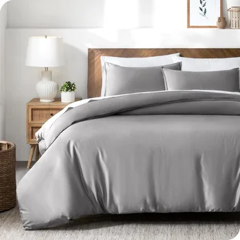 3-Piece Bamboo Lyocell Duvet Cover Set 1