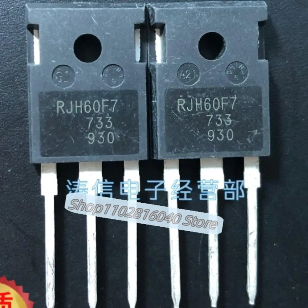 

10 шт./партия, RJH60F7 IGBT 90A 600 В, лучшее качество, импортная оригинальная точка