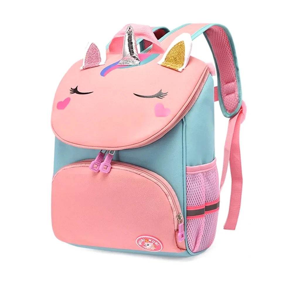 Cartoon Dinosaur Personalized Name Kids Kindergarten Bookbag 3-8 Years Old Boys Girls Backpack Embroidered Name Birthday Gifts 4