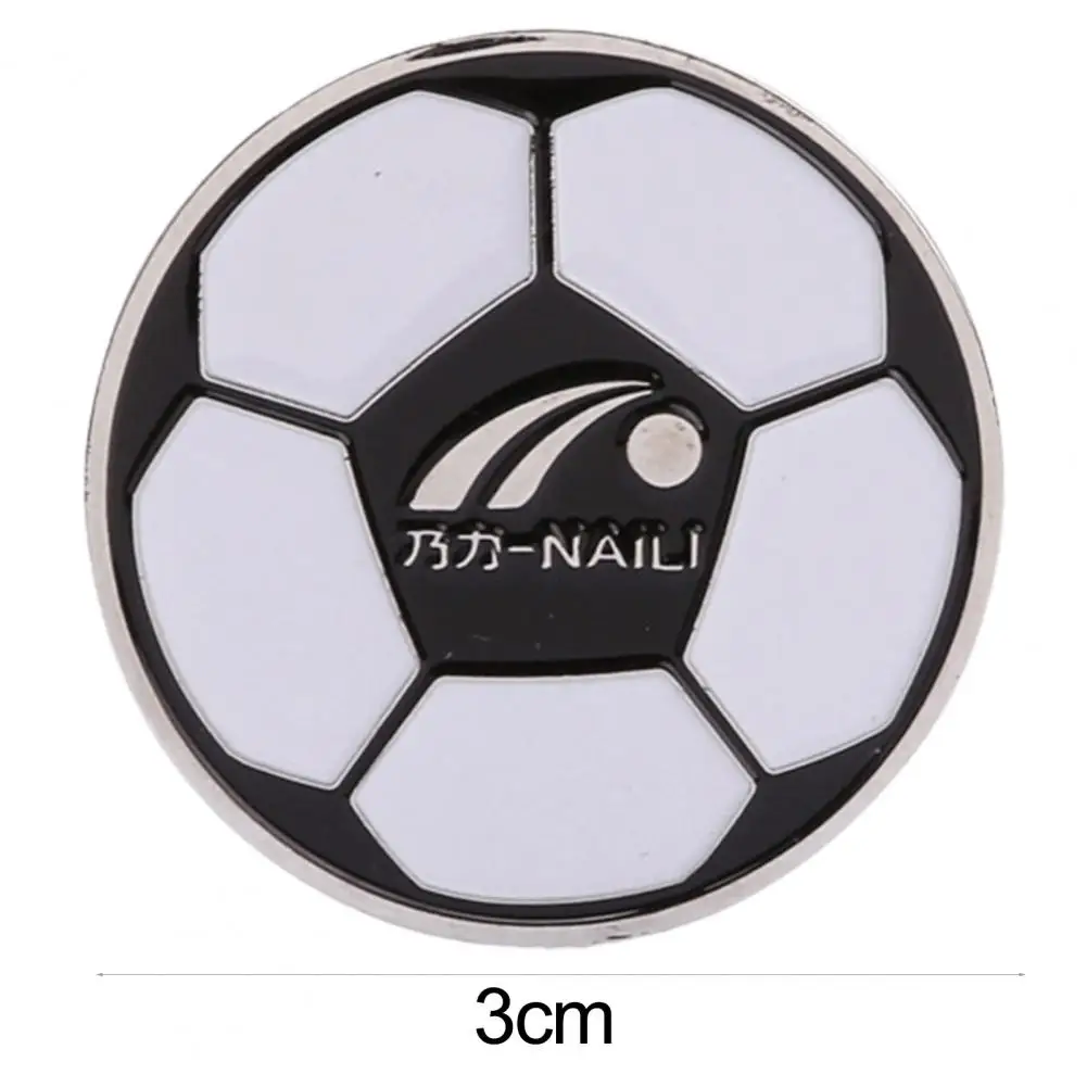 Toss Coins Practical Bright Color Black White Referee Soccer Toss Coins