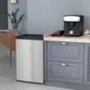 Upright Freezer, 3.0 Cubic Feet Compact Mini Freezer with Reversible Single Door and Adjustable Thermostat, Small freezer for Ho 2