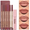 7Pcs Set Makeup Set Matte Lip Liner and Lipstick Matte Waterproof Long Lasting Lip Set Daily Makeup & Gift Box Lip Crayon Set 2