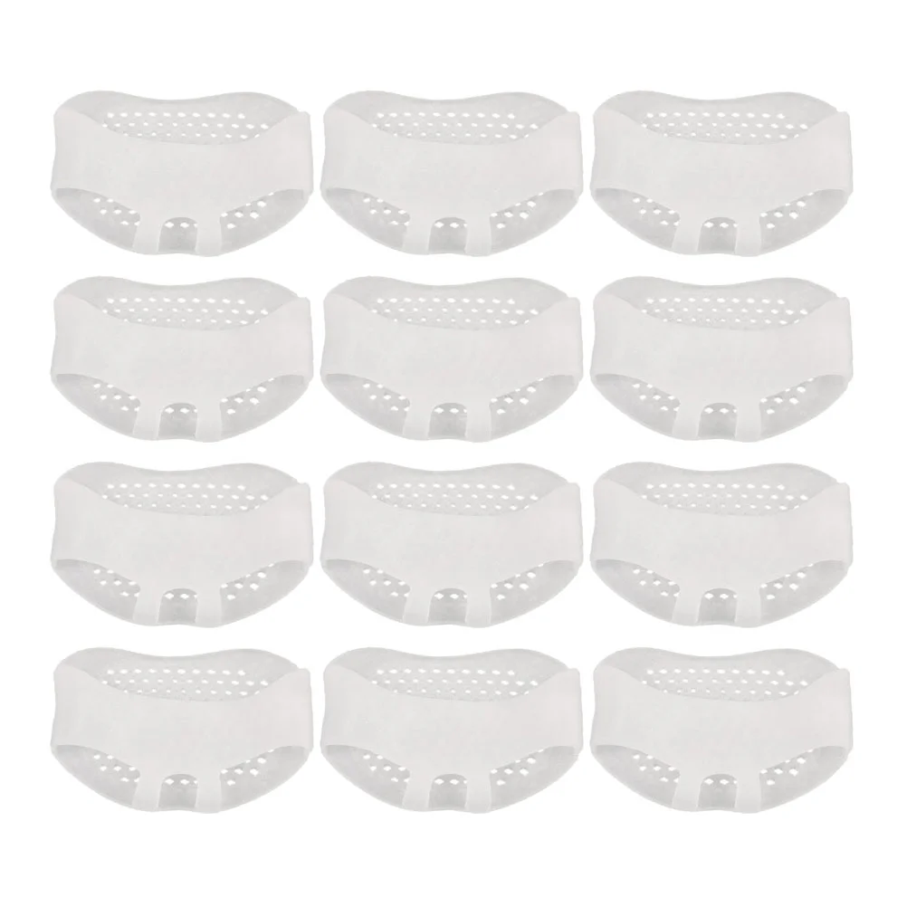 

Metatarsal Foot Cushions for Callus and Blister Prevention (12 Pack, Skin Color)