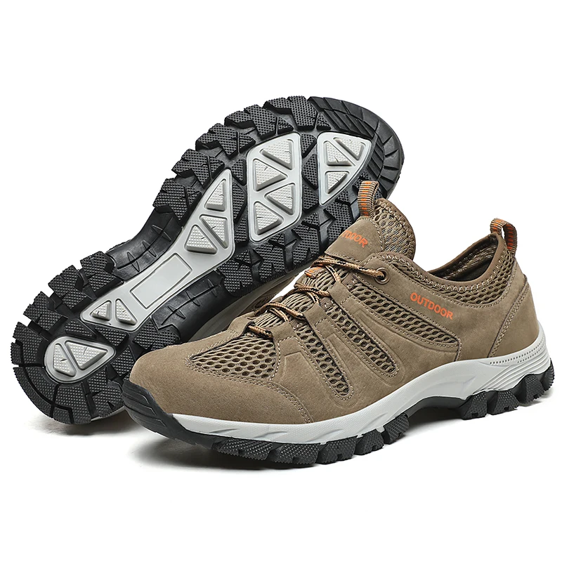 

2023 New Fashion Men's Hiking Shoes Non-slip Wear-resistant Outdoor Travel Walking Shoes Fashion Climbing Shoes Male Footwear