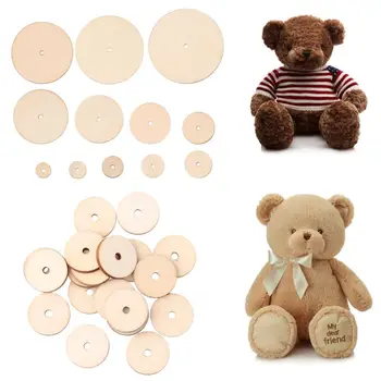 وصلات مفاصل خشبية لحرف الدمية اليدوية ، لعبة أطفال ، قصاصات ذاتية الصنع ، ملحق حرفي يدوي ، أطفال ، 10 مجموعات