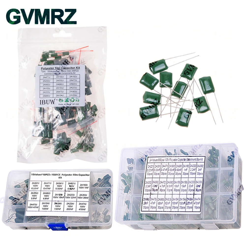 Lot De 20 Condensateurs De Sécurité Y – 470PF à 10NF – 250/400VAC – 471M 103M 222M 472M – Pour Électronique