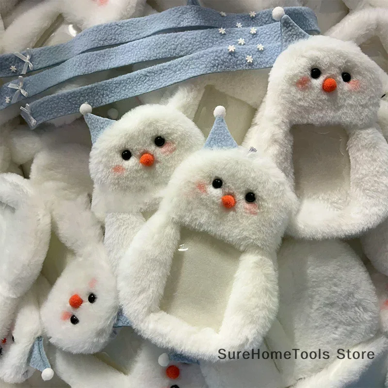 1pc Cute Snowman Plush Photocard Holder Cartoon Photo ID Credit Card Protector Kawaii Card Case for Kids Fans Portable Home Gift