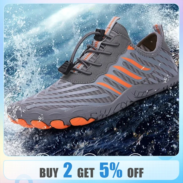 Zapatillas Transpirables de Natación para Hombre y Mujer, Escarpines de  Playa Unisex de Secado Rápido, el