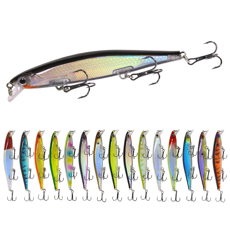 

1pcs 11cm 13g Swimbaits Bass Big Fish Crankbaits Fishing Lure Sinking Floating Wobblers for Minnow Lure Fishing Tackle