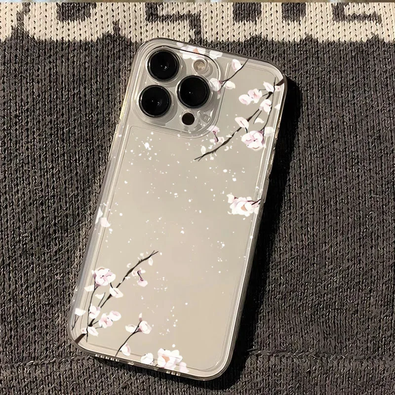 Minimalist Flower Branch Design Phone Case