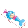 New Bath Toy Cute Mermaid Clockwork Dabbling Floating Swimming Wound Up Water Play Cartoon Educationa Learning Bath Toys 6