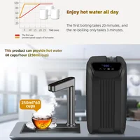 Chauffe-eau instantané électrique sous évier 3L avec robinet tactile pour usage domestique 4