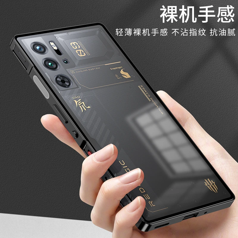 Aluminium Alloy Metal Frame Bumper with Matte Acrylic Back and Camera Lens Protector