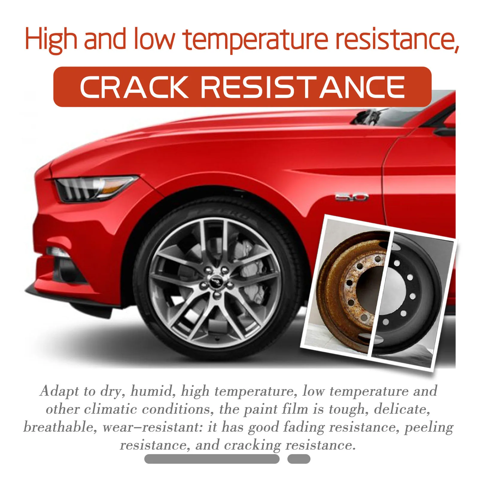 100/300g Rust Conversion Agent Rust Removal Converter Metallic Paint Suitable For Home Garage Office Use