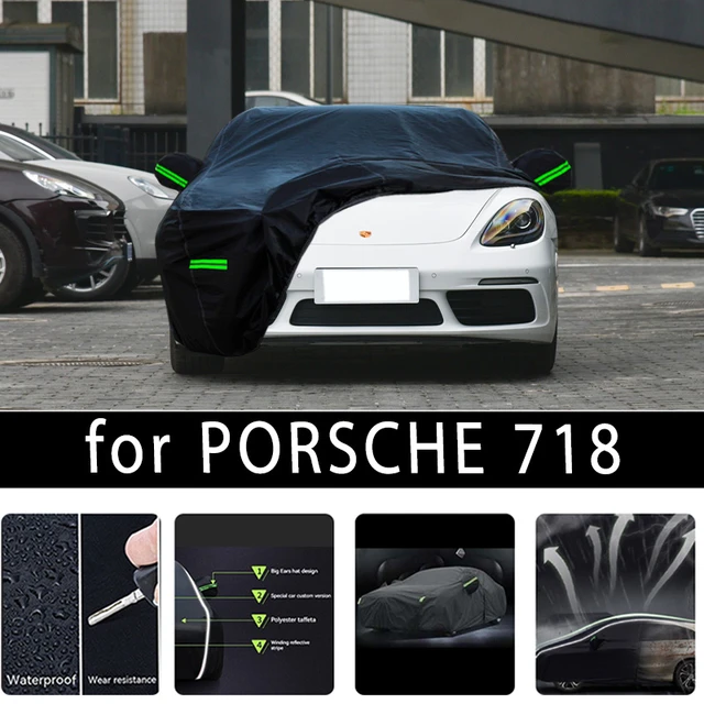 For PORSCHE 718 Outdoor Protection Full Car Covers Snow Cover