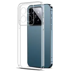 Ultra Thin Clear Silicone Soft Case - Transparent Back Cover for Transparent (For Xiaomi 14 Ultra)