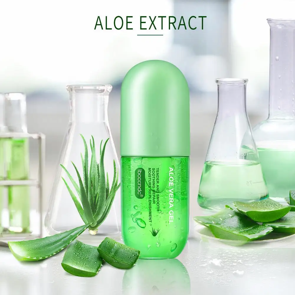 Natural 98% Aloe Vera Gel Soothing Gel Aloe Vera Skin Care Remove Acne Moisturizing Cream 50ml TSLM1 aloe vera gel