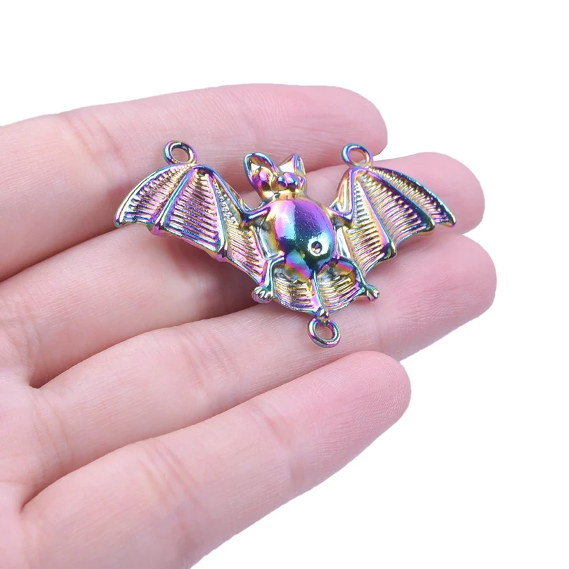 5PCS New Trendy Colorful Manta Ray Cross Dreamcatcher Charms