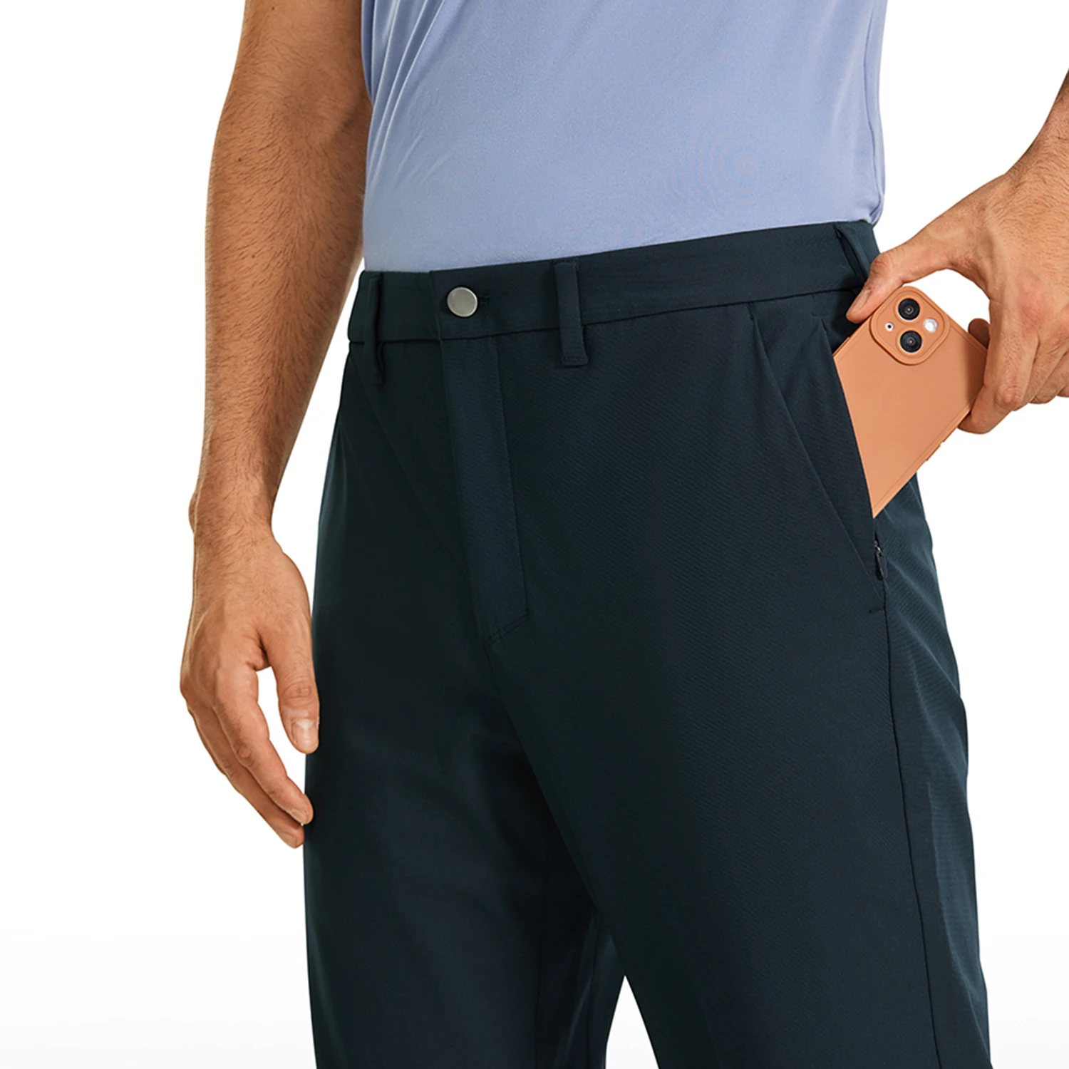 CRZ YOGA męskie całodniowe komfortowe spodnie do golfa-34 