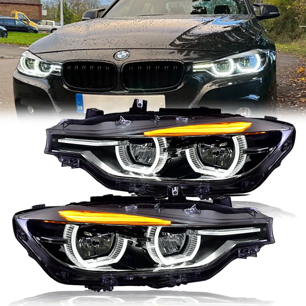 Car-Lights-For-F30-F31-F35-F80-2012-2019-BMW-3-Series-LED-Dynamic ...