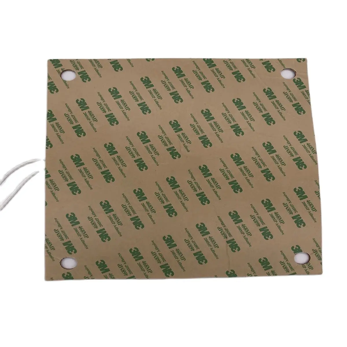 

Silicone Heater Pad 310x310mm for Creality CR-10 3D Printer Bed w/Screw Holes, Adhesive Backing & Sensor