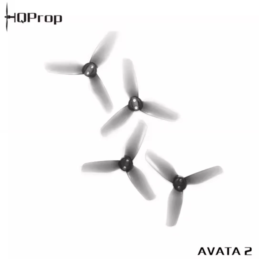 2/4 Pairs HQProp 3X3X3 Propeller 3Inch 3-Blade Prop Grey Poly Carbonate compatible DJI Avata 2 For FPV Racing Drone Parts thumbnail 3