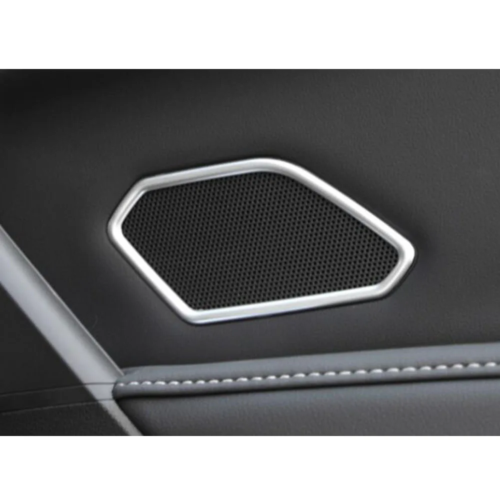 Car ABS Matte Rear Back Speaker Sound Audio Trim Frame Lamp Door Hood For  Volkswagen VW Tiguan L MK2 2016 2017 2018 2019 2020 - AliExpress