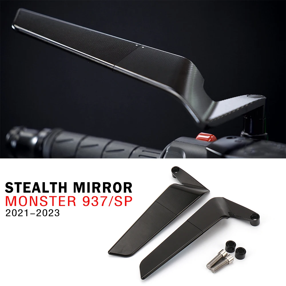 Monster 937 Accessori Specchietti Moto Per Ducati Monster 937 Sp Specchi Stealth Specchietti Alette Sportive Specchi Regolabili