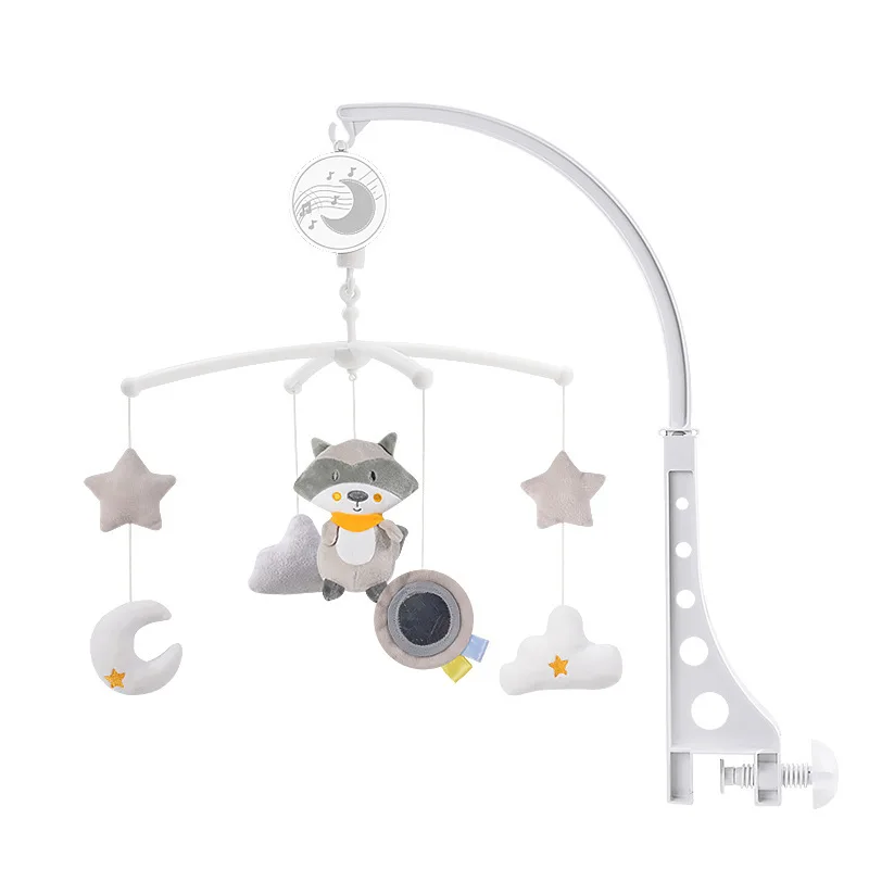 Baby Musical Crib Mobile With Hanging Rotating Toys Infant Bed Decoration Bedside Bell Toy Ringing Toys For Babies Boy And Girl - 4