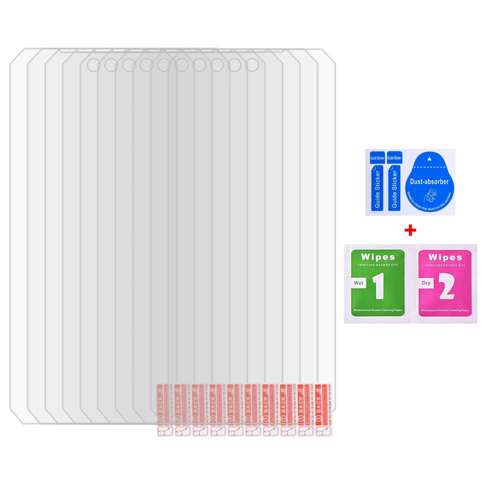 For Unihertz 8849 Tank 2 Pro 10pcs 0.26mm 9H 2.5D Tempered Glass Film