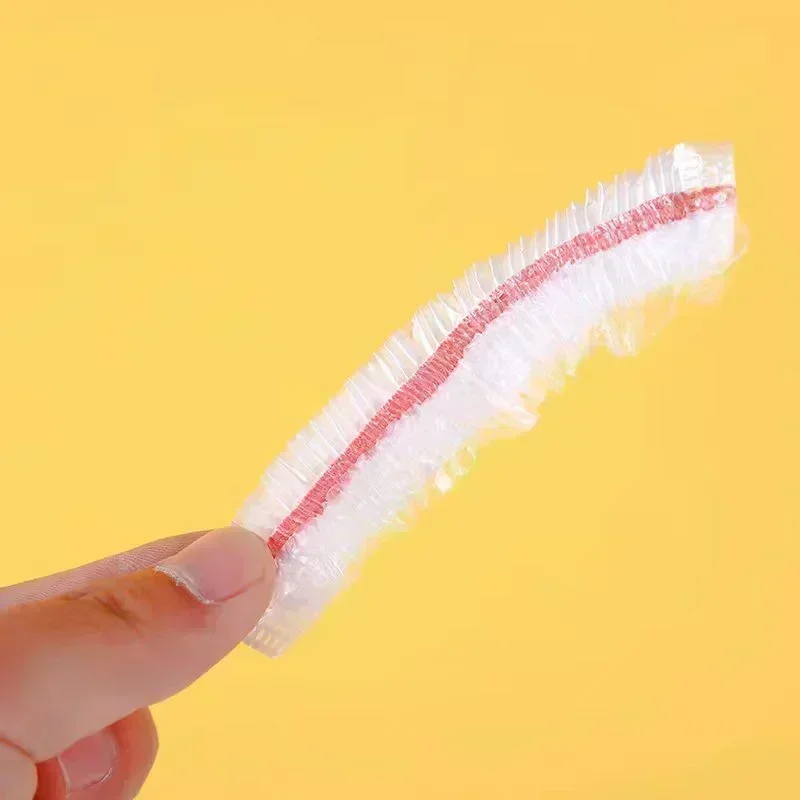 Plastic wrap 50/100/200pcs Saran wrap Colorful disposable food cover Food grade fresh-keeping plastic bag Kitchen refrigerator accessories