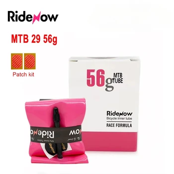 Camera d'aria ultraleggera RideNow TPU MTB 29 Camere d'aria per bicicletta 29x1.9 2.1 2.2 2.3 2.4 Valvola francese da 2,5 pollici Tubo per mountain bike da 45 mm