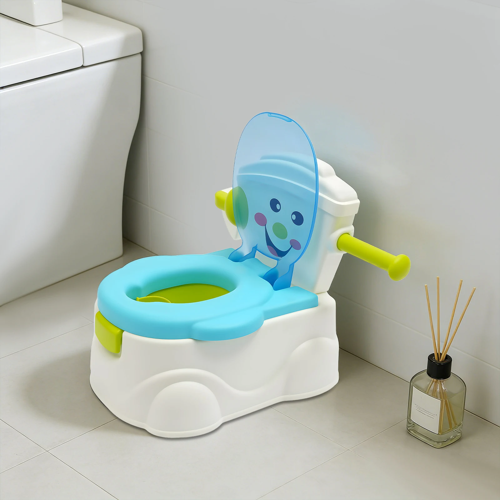 Pp Material Baby Toilette Tragbare Baby Toilette Cartoon Auto Mädchen Junge Toilette Kinder Toilette Training – Detail 6