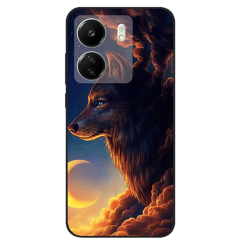 Case For Redmi 13C Coque TPU Soft Silicone Fashion Phone Funda For Xiaomi Redmi 13C Case Bumper Back Cover Capa Marble — view 4