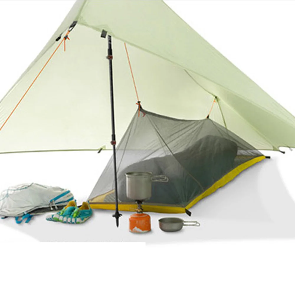 Camping Tent Outdoor Sunshade Canopy Hiking Portable Ultralight Shelter Roof Top Breathable Awning Backpack Travel Supplies