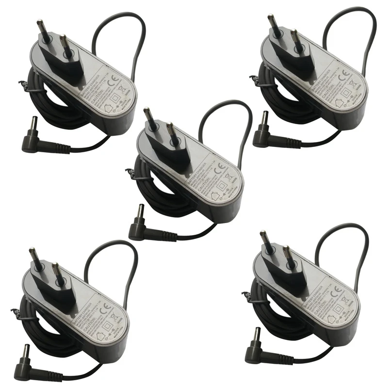 

Promotion!5X Suitable For Dyson Dyson V10 Vacuum Cleaner Charger 30.45V-1.1A Vacuum Cleaner Power Adapter-EU Plug