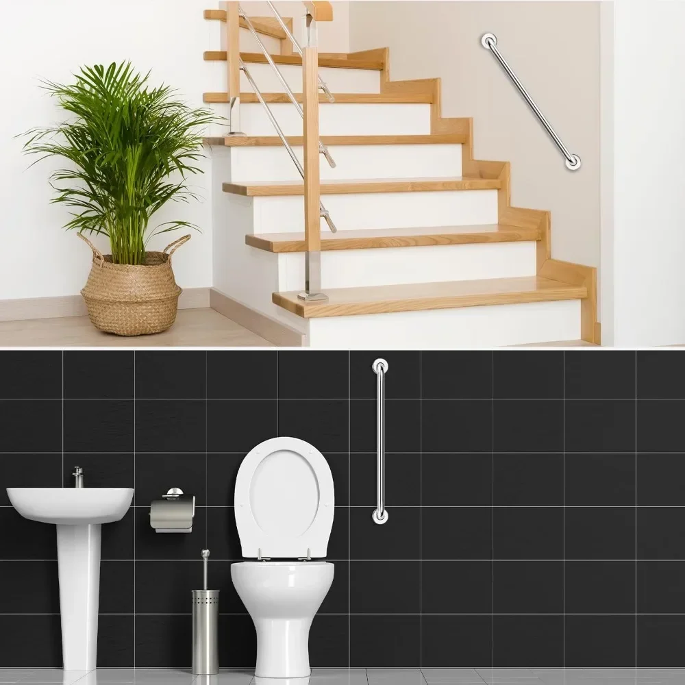 Stainless Steel Shower Safety Grab Bar image 6
