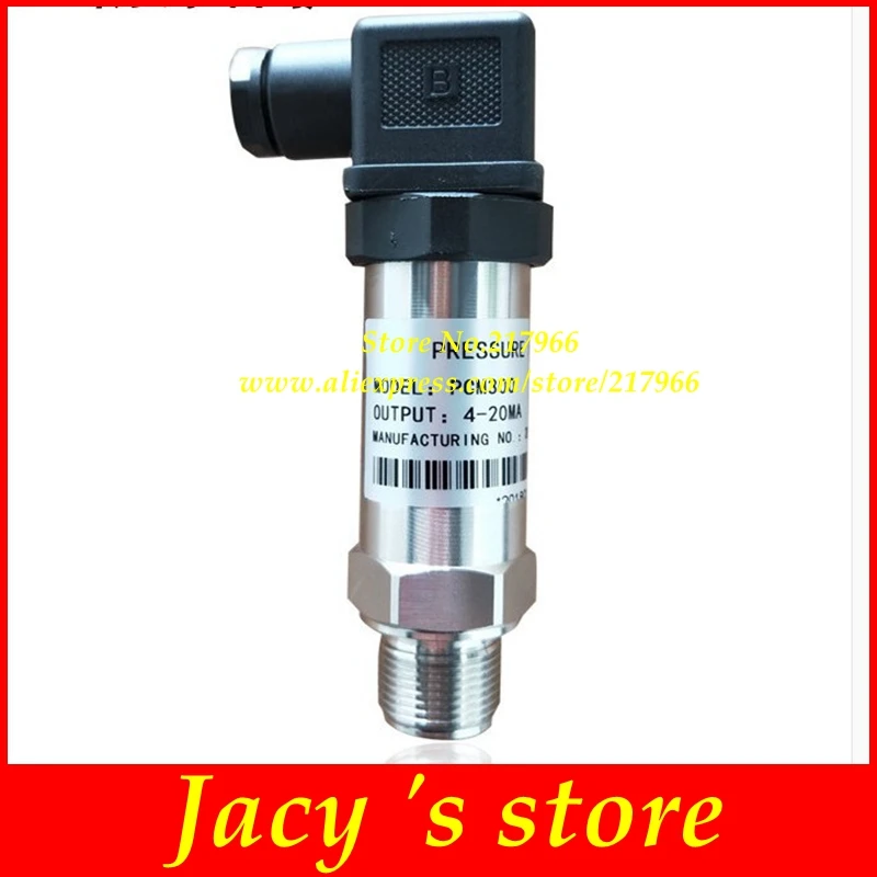 - 100KPA-0-0.1MPA Vacuum Pressure Transmitter 4-20MA Negative Pressure Sensor absolute Diffusion Silicon Transmitter pressure sensor
