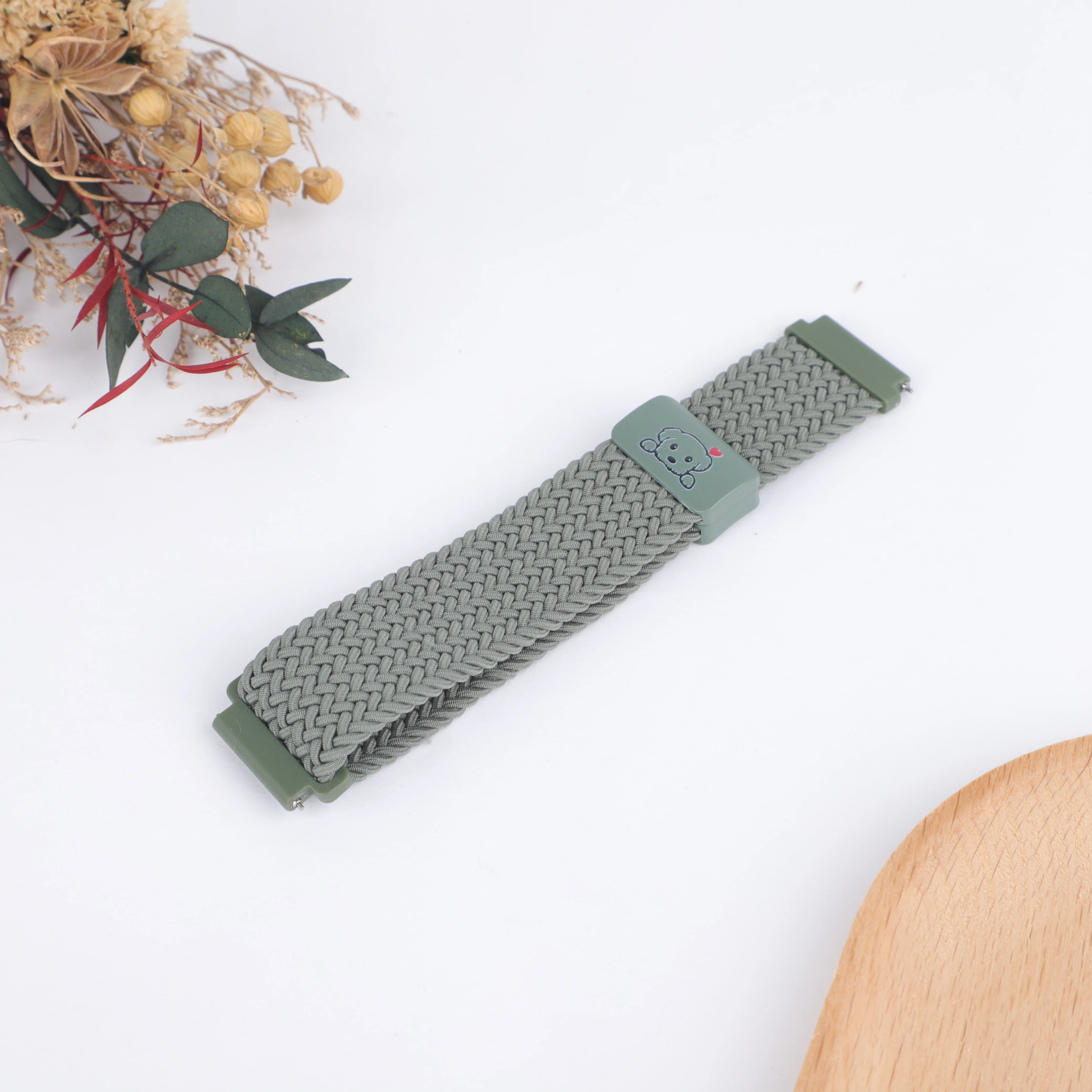 Nylon Coorea Bracelet Watch Strap, 20/22mm, Compatible with Leading Smartwatches