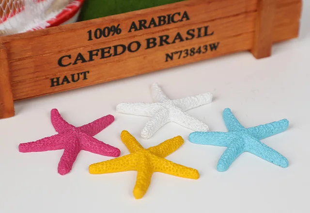 Starfish Sea Star Artificial Beach Ornament Ocean Wall Party Decor Cameras  for Photography Props Photo Background