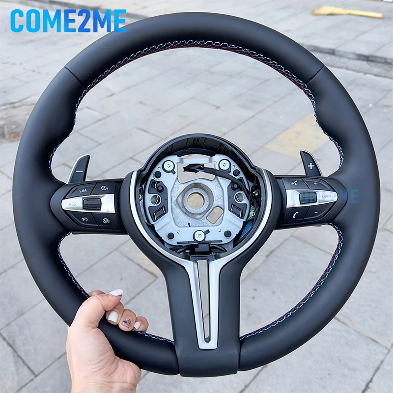 

Suitable For BMW 3 Series 5 Series Thong Multi-Functional Steering Wheel Group Leather Material