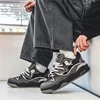 Men's Vulcanized Shoes Trendy Personalized Teenagers Casual Shoes Round Toe Lace-Up Plus Size Platform Shoes Men Shose For Sale 6