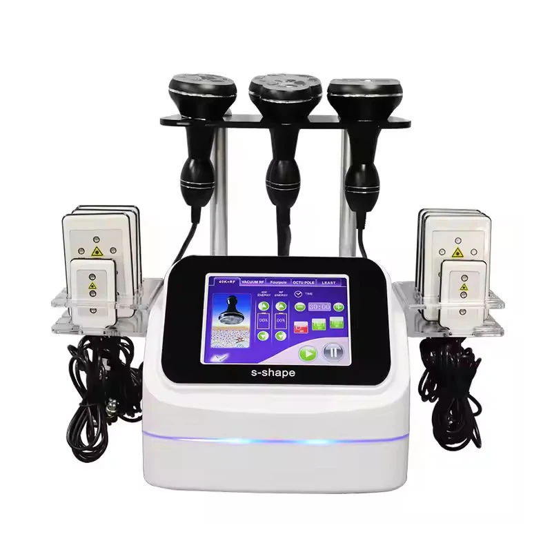 3D Smart Body Slimming S Shape Cavi RF Radio Frequency Lipo 6 in 1