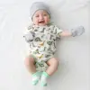 Newborn Baby Ribbed Bodysuit Cotton Baby Boy Girl Clothes 0-12 Months 3