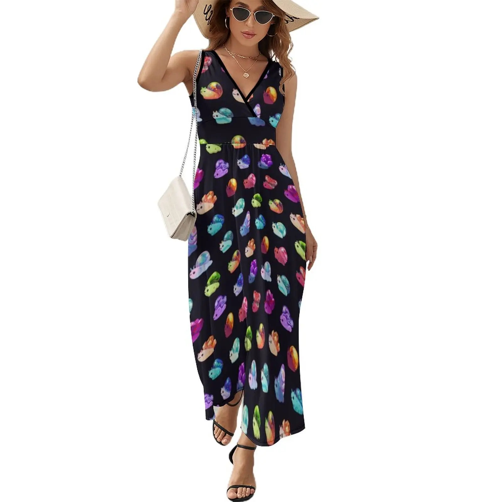 

Jewel Snail Sleeveless Dress wedding dresses for parties Dress women
