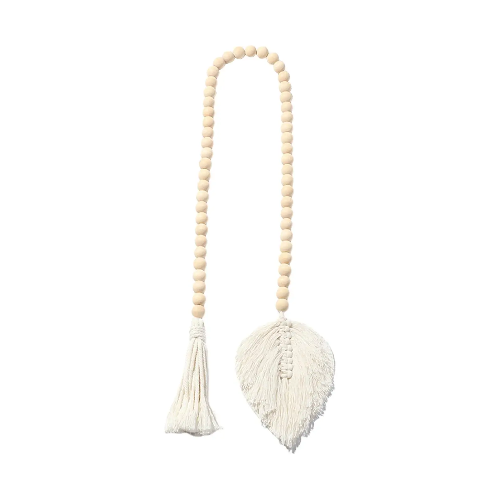 Boho Bead Curtain Tieback Window Curtain Tieback Tenda Intrecciata A Mano Tendaggi Holdback Per Interni Fattoria Camera Da Letto Home Decor